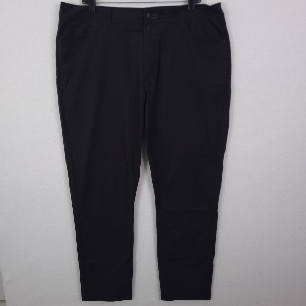 Public Rec All Dau Everyday Pants Mens 38x32 fits 38x29 Black Performance Chino